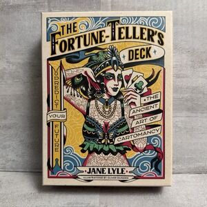 The Fortune-Teller's Deck by Jane Lyle, Includes Cards & Book In Keepsake Box
